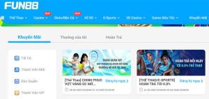 Read more about the article Hoàn trả thể thao 0.8% mỗi ngày tại Fun88